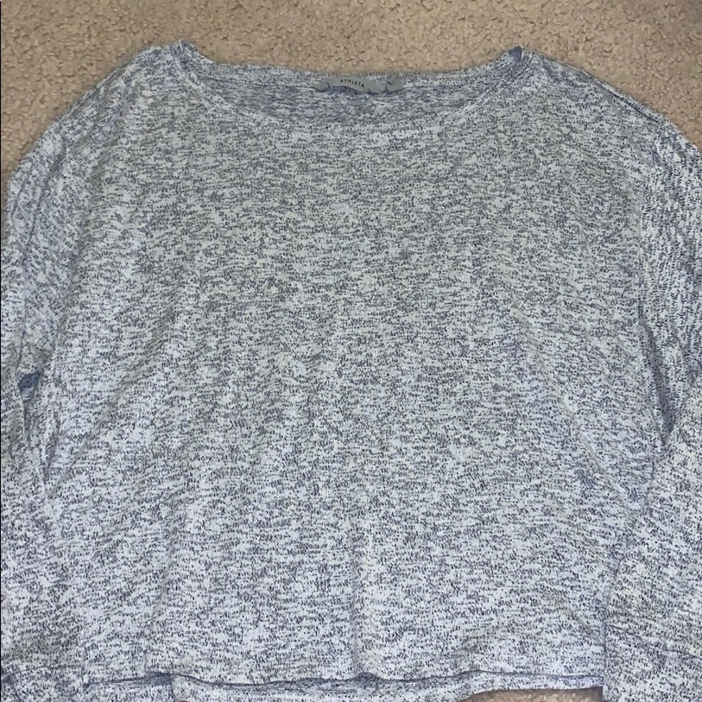 Athleta grey sweater